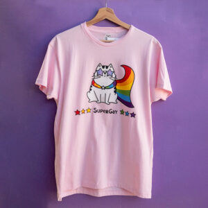 Koszulka z Panem Kotem Szczepanem supergejem