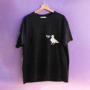 Koszulka z pikselowym gołębiem - TYP