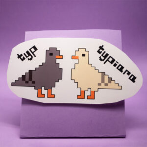 Wielkie foliowe gołębie - Typ i Typiara