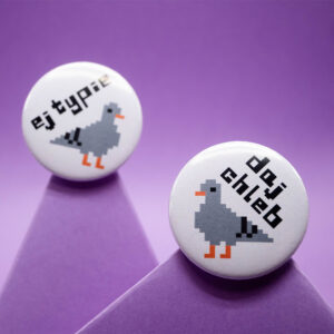 Mała przypinka GOŁĄB