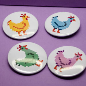 Przypinka mała KURA