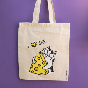 Torba z Panem Kotem Szczepanem, który kocha ser