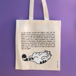 Torba z Panem Kotem Szczepanem, który ma rozkminę