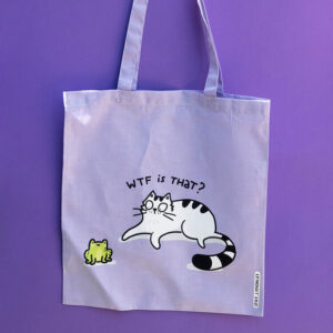 Torba z Panem Kotem Szczepanem i żabą