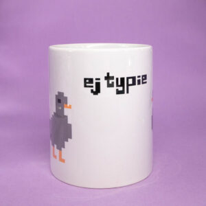 Kubek z gołębiem - ej typie