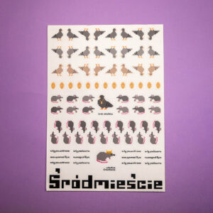 Zestaw naklejek ŚRÓDMIEŚCIE