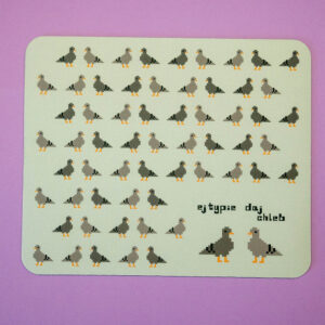 Podkładka pod myszkę gołębiowa - miętowa