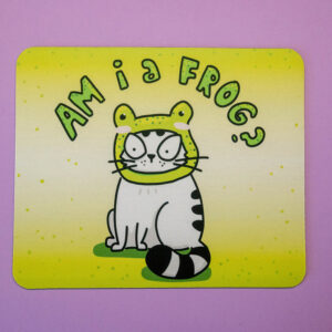 Podkładka pod myszkę - Pan Kot Szczepan jest żabą