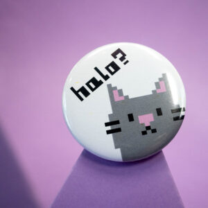 Duża przypinka BAMBOSZ - HALO