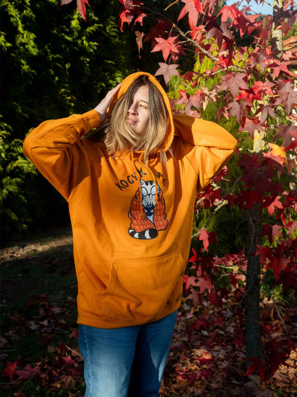 Bluza z Panem Kotem Szczepanem w kocyku