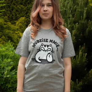 Koszulka ze znudzonym Panem Kotem Szczepanem